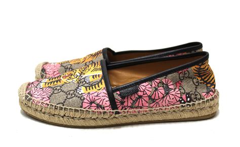 espadrilles gucci tiger|Gucci espadrilles women us.